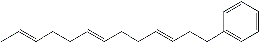 13-Phenyl-2,6,10-tridecatriene Struktur