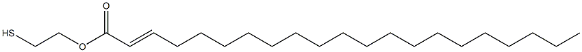 2-Henicosenoic acid 2-mercaptoethyl ester Struktur