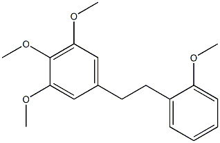 2',3,4,5-Tetramethoxybibenzyl Struktur