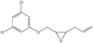 3,5-Dichlorophenyl 3-allylglycidyl ether Struktur