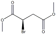 [R,(+)]-Bromosuccinic acid dimethyl ester Struktur