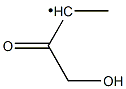 4-Hydroxy-3-oxobutan-2-ylradical Struktur