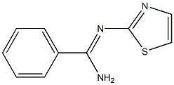 N2-(Thiazol-2-yl)benzamidine Struktur