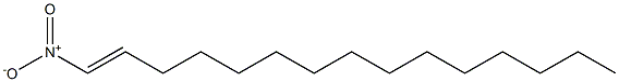 (1E)-1-Nitro-1-pentadecene Struktur