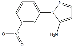 1-(3-Nitrophenyl)-1H-pyrazol-5-amine Struktur