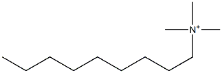 Nonyltrimethylaminium Struktur