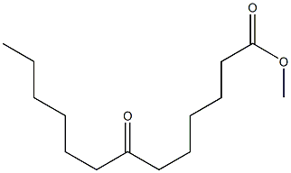 7-Oxotridecanoic acid methyl ester Struktur