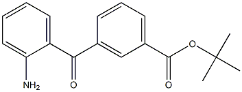 3-(2-Aminobenzoyl)benzoic acid tert-butyl ester Struktur