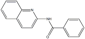 N-(2-Quinolinyl)benzamide Struktur