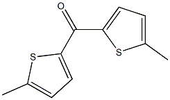 Bis(5-methyl-2-thienyl)methanone Struktur