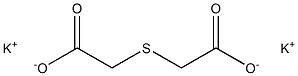 Thiodiacetic acid dipotassium salt Struktur