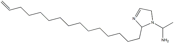 1-(1-Aminoethyl)-2-(14-pentadecenyl)-3-imidazoline Struktur