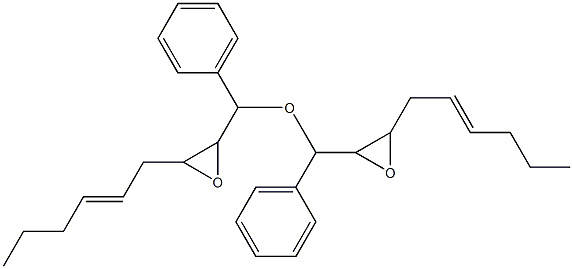 3-(2-Hexenyl)phenylglycidyl ether Struktur