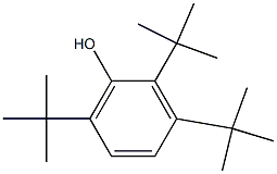 2,3,6-Tri-tert-butylphenol Struktur