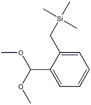 2-(Trimethylsilylmethyl)benzaldehyde dimethyl acetal Struktur