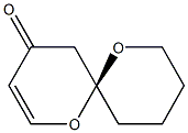 (S)-1,7-Dioxaspiro[5.5]undec-2-en-4-one Struktur