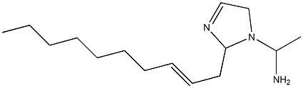 1-(1-Aminoethyl)-2-(2-decenyl)-3-imidazoline Struktur