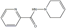 N-[(1,2,5,6-Tetrahydropyridin)-1-yl]pyridine-2-carboxamide Struktur