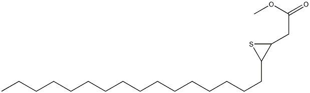 3,4-Epithioicosanoic acid methyl ester Struktur