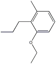 1-Ethoxy-3-methyl-2-propylbenzene Struktur