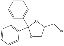 4-Bromomethyl-2,2-diphenyl-1,3-dioxolane Struktur