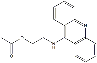 2-(9-Acridinylamino)ethanol acetate Struktur