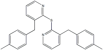 4-Methylbenzyl(2-pyridinyl) sulfide Struktur