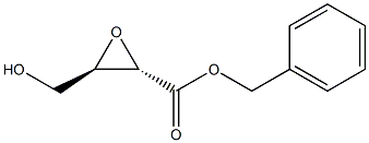 (2S,3R)-4-Hydroxy-2,3-epoxybutanoic acid benzyl ester Struktur