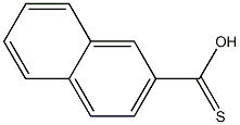 Naphthalene-2-thiocarboxylic acid Struktur