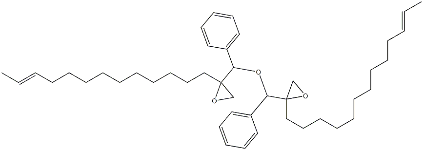 2-(11-Tridecenyl)phenylglycidyl ether Struktur