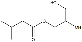 (-)-D-Glycerol 1-isovalerate Struktur