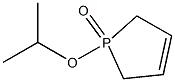 1-Isopropoxy-2,5-dihydro-1H-phosphole 1-oxide Struktur