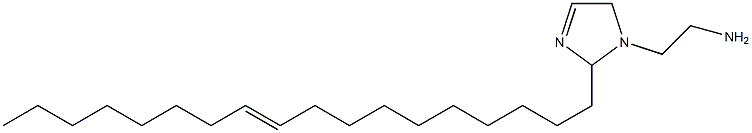 1-(2-Aminoethyl)-2-(10-octadecenyl)-3-imidazoline Struktur