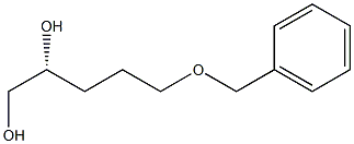 [R,(+)]-5-Benzyloxy-1,2-pentanediol Struktur