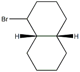 (4aS,8aS)-1-Bromodecahydronaphthalene Struktur