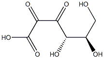 D-threo-2,3-Hexodiurosonic acid Struktur