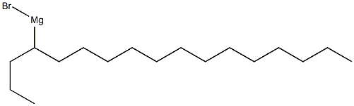 (1-Propyltetradecyl)magnesium bromide Struktur