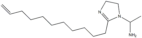 1-(1-Aminoethyl)-2-(10-undecenyl)-2-imidazoline Struktur