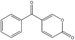 5-Benzoyl-2H-pyran-2-one Struktur