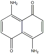 4,8-Diaminonaphthalene-1,5-dione Struktur