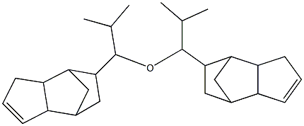 3a,4,5,6,7,7a-Hexahydro-4,7-methano-1H-inden-6-ylisobutyl ether Struktur