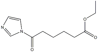 6-(1H-Imidazol-1-yl)-6-oxohexanoic acid ethyl ester Struktur