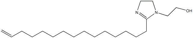 2-(14-Pentadecenyl)-2-imidazoline-1-ethanol Struktur