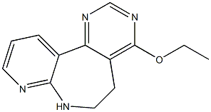 4-Ethoxy-6,7-dihydro-5H-pyrido[2,3-b]pyrimido[4,5-d]azepine Struktur