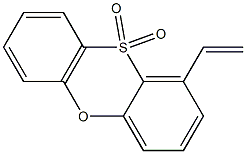 1-Vinylphenoxathiin 10,10-dioxide Struktur