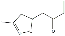 1-[(3-Methyl-4,5-dihydroisoxazol)-5-yl]butan-2-one Struktur