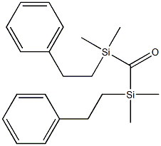 Benzyl(trimethylsilyl) ketone Struktur