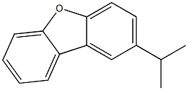 2-Isopropyldibenzofuran Struktur