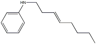 N-(3-Octenyl)aniline Struktur