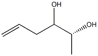 (2R)-5-Hexene-2,3-diol Struktur